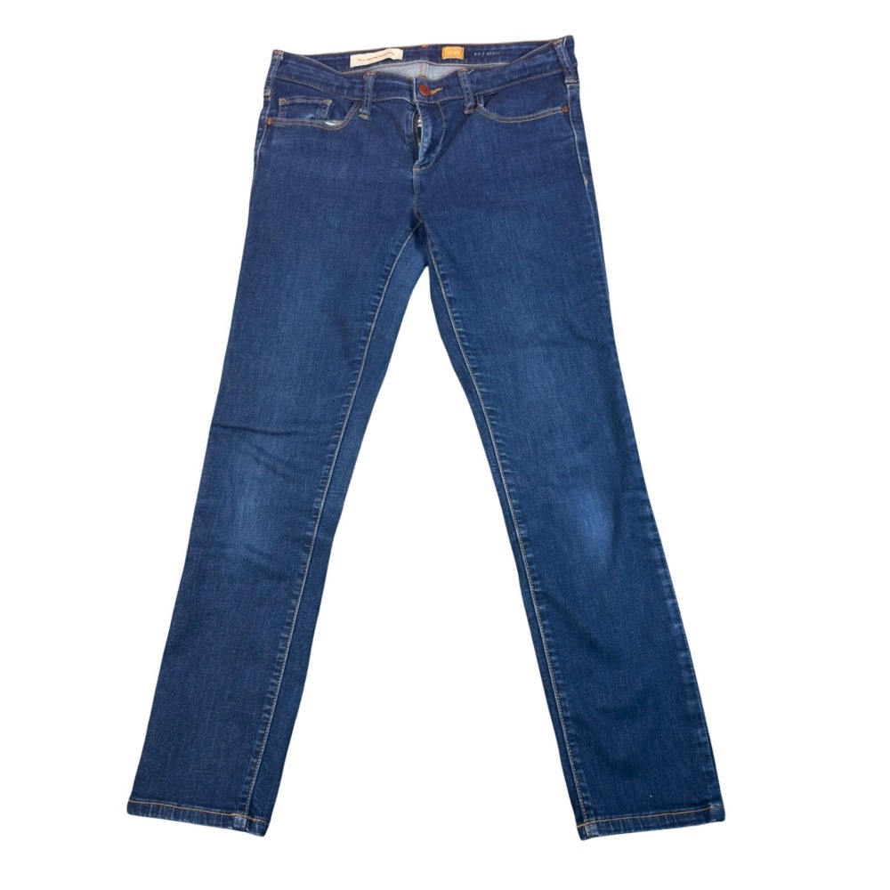 Pilcro and the Letterpress Womens Skinny Jeans Dark Wash Denim Size 29